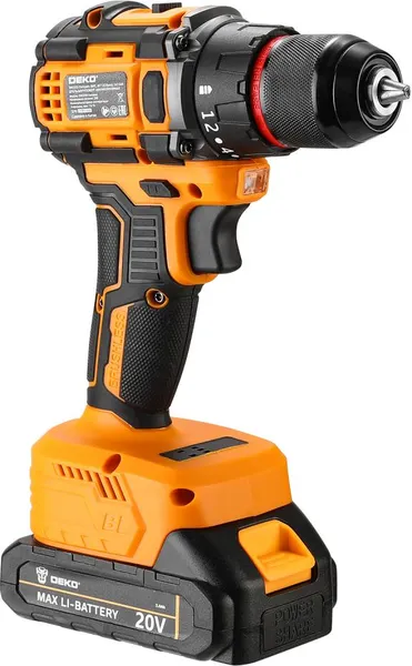 Изображение товара Аккумуляторная дрель-шуруповерт Deko DKCD20 Compact / 081-1192