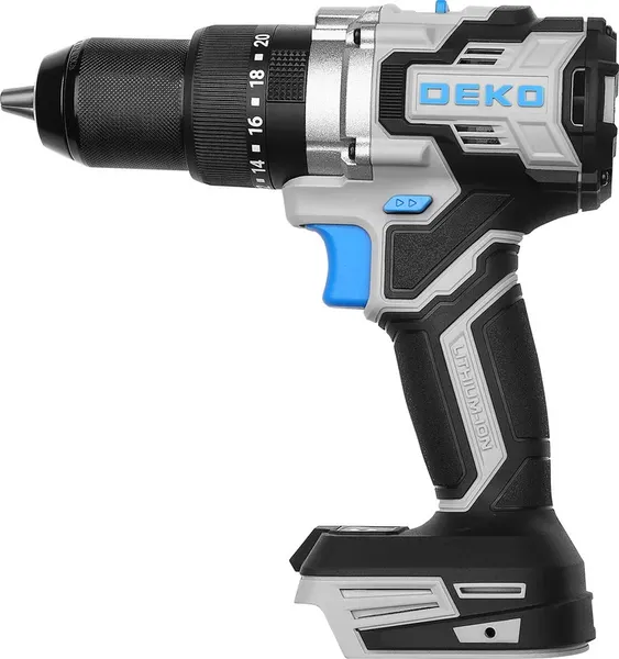 Изображение товара Аккумуляторная дрель-шуруповерт Deko DKCD20V Pro Impact / 081-1199