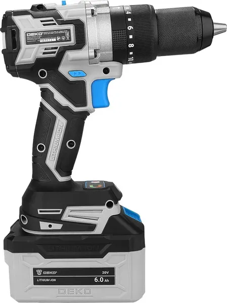 Изображение товара Аккумуляторная дрель-шуруповерт Deko DKCD20V Pro Impact / 081-1199