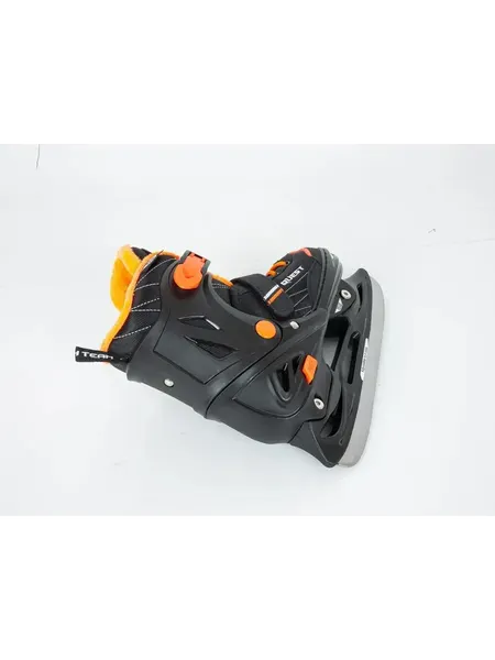 Изображение товара Коньки раздвижные Tech Team Quest NN018852 (р.39-42, оранжевый/черный)