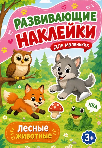 Изображение товара Развивающая книга АСТ Лесные животные (Дмитриева В. 9785171897192)