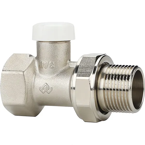 Изображение товара Клапан запорный Varmega Радиаторный прямой 3/4" / VMRV04-N10505