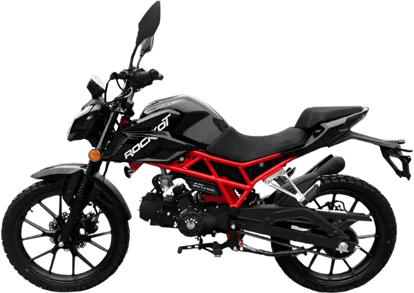 Изображение товара Мопед Rockot Alpha Restyle (черный/красный)