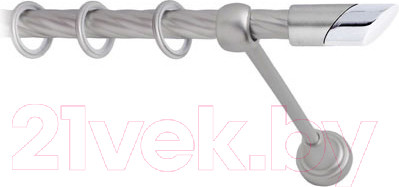 Изображение товара Карниз для штор Lm Decor Луна 056 1р витой (сатин, 3.2м)