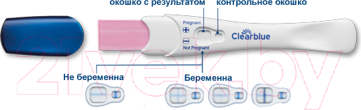 Изображение товара Тест на беременность Clearblue Plus (1шт)