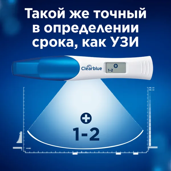 Изображение товара Тест на беременность Clearblue Digital цифровое устройство (1шт)