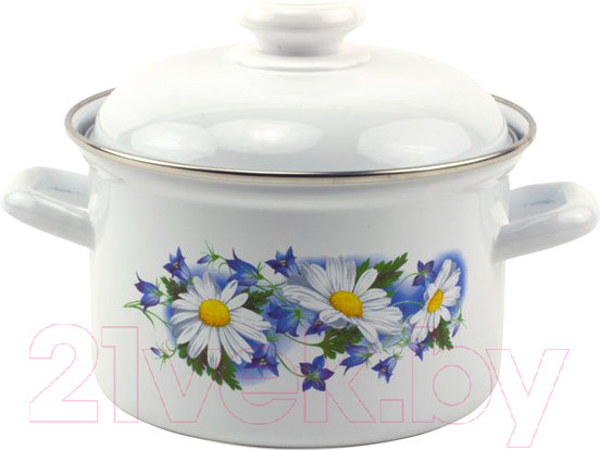 Изображение товара Кастрюля Лысьвенские эмали Ромашковое поле С-1610 АП2/4