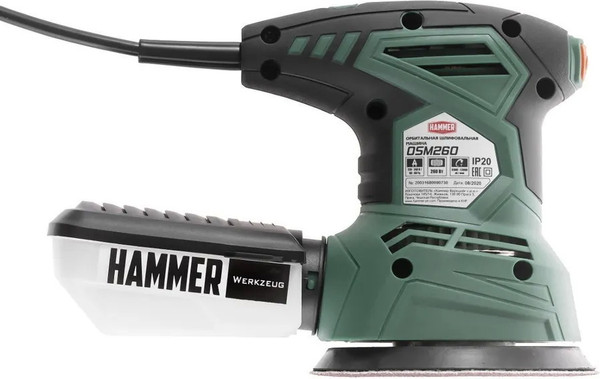 Изображение товара Эксцентриковая шлифовальная машина Hammer Flex OSM260