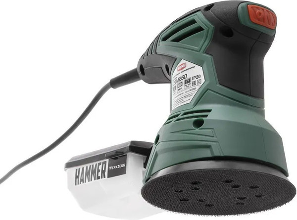 Изображение товара Эксцентриковая шлифовальная машина Hammer Flex OSM260