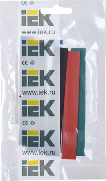 Изображение товара Набор трубок термоусаживаемых IEK UDRS-D4-D8-10-10