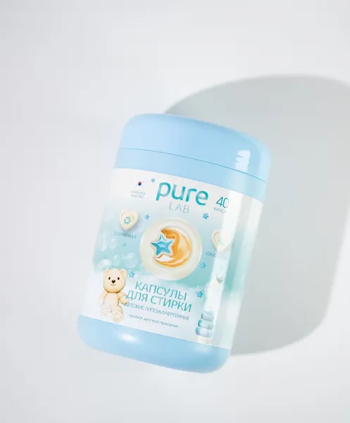 Изображение товара Капсулы для стирки Pure Lab Гипоаллергенные (40шт)