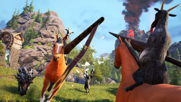 Изображение товара Игра для игровой консоли PlayStation 5 Goat Simulator: Remastered (EU pack, RU subtitles)