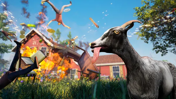 Изображение товара Игра для игровой консоли PlayStation 5 Goat Simulator: Remastered (EU pack, RU subtitles)