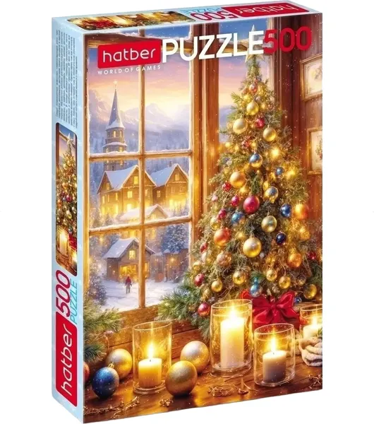 Изображение товара Пазл Hatber Сочельник / 500ПЗ2_32926 (500эл)