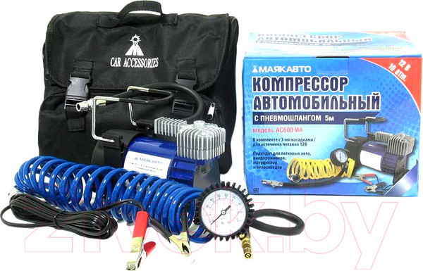 Изображение товара Автомобильный компрессор Маяк авто АС 600ма