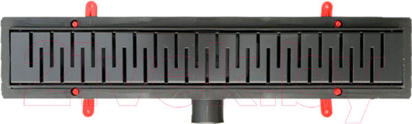 Изображение товара Трап для душа Styron Medium STY-M-50-FF (черный)