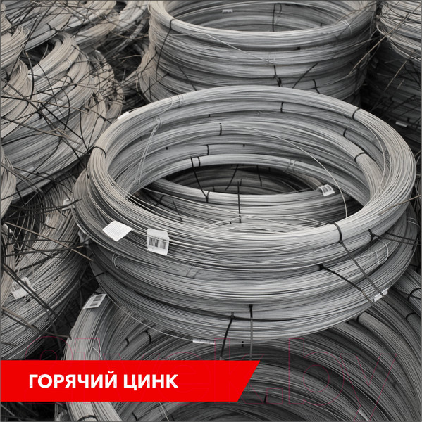 Изображение товара Проволока вязальная Lihtar D 2.0мм (1кг, оцинкованная)