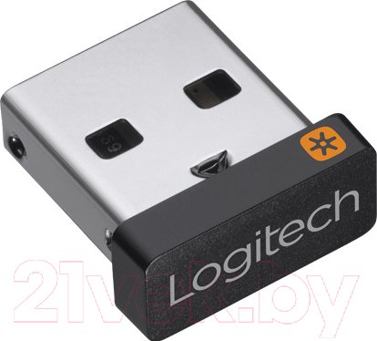 Изображение товара Беспроводной адаптер для мыши/клавиатуры Logitech USB Unifying Receiver (910-005236)