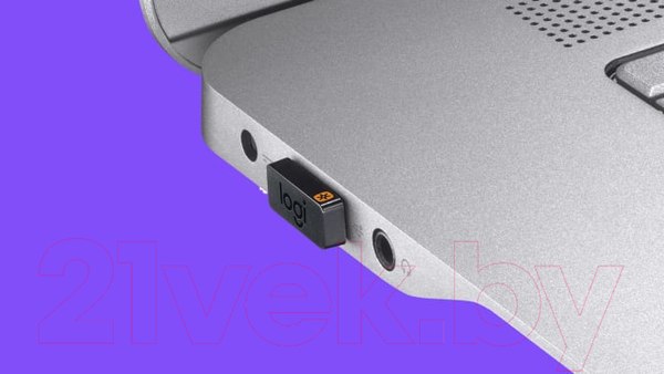 Изображение товара Беспроводной адаптер для мыши/клавиатуры Logitech USB Unifying Receiver (910-005236)