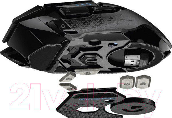 Изображение товара Мышь Logitech G502 Lightspeed Wireless Gaming Mouse / 910-005567