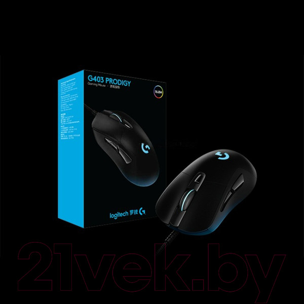 Изображение товара Мышь Logitech G403 Hero (черный)