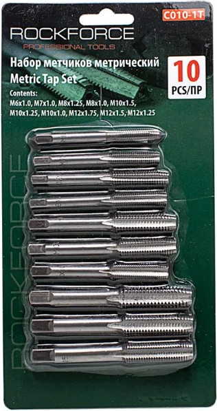 Изображение товара Набор метчиков RockForce RF-C010-1T