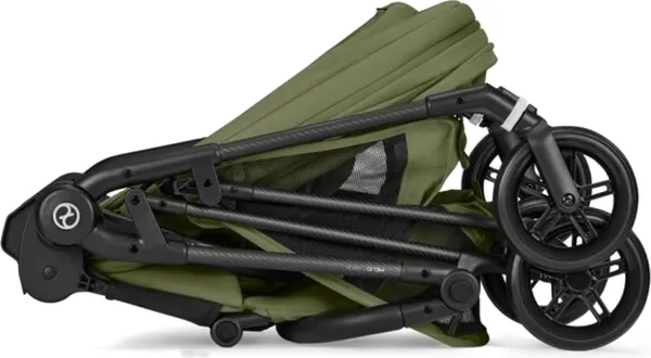 Изображение товара Детская прогулочная коляска Cybex Melio Carbon (Moss Green)