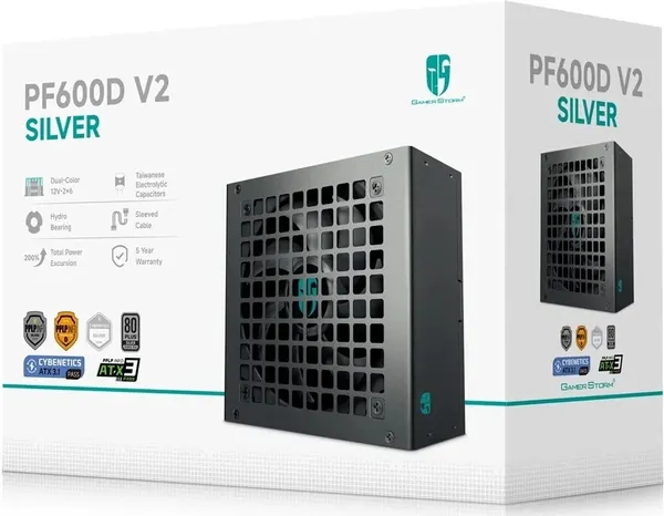 Изображение товара Блок питания для компьютера Deepcool PF600D V2