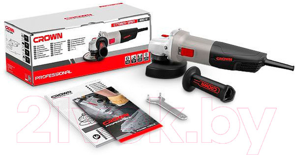 Изображение товара Угловая шлифовальная машина CROWN CT13501-125