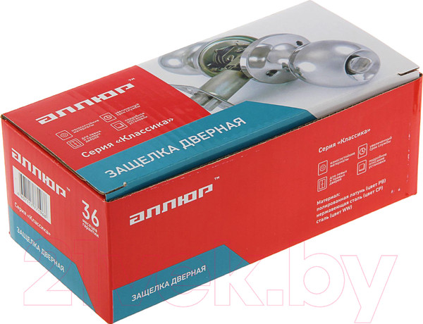 Изображение товара Ручка дверная Аллюр 5560 WW / 1194 (белый)