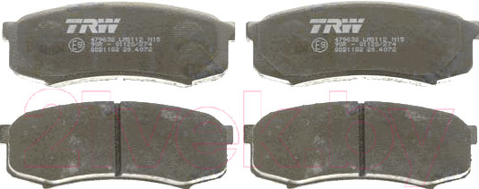 Изображение товара Тормозные колодки TRW GDB1182