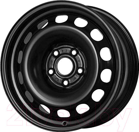 Изображение товара Штампованный диск Trebl 9228T 16x6.5" 5x114.3мм DIA 67.1мм ET 46мм Black