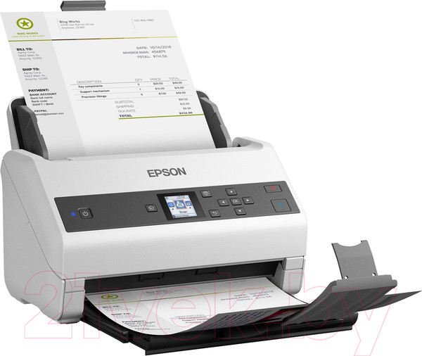 Изображение товара Протяжный сканер Epson WorkForce DS-870 (B11B250401)