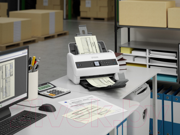 Изображение товара Протяжный сканер Epson WorkForce DS-870 (B11B250401)