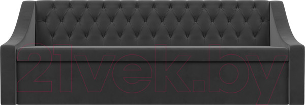 Изображение товара Скамья кухонная мягкая Лига Диванов Мерлин 203 / 101130 (велюр, серый)