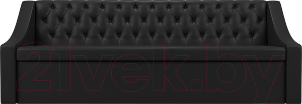 Изображение товара Скамья кухонная мягкая Лига Диванов Мерлин 203 / 101144 (экокожа, черный)