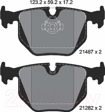 Изображение товара Тормозные колодки Textar 2148701