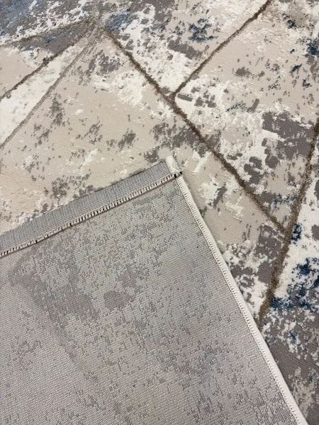 Изображение товара Коврик Behram Serena 0C856RE-CREAM-A.BLUE (0.8x1.5)