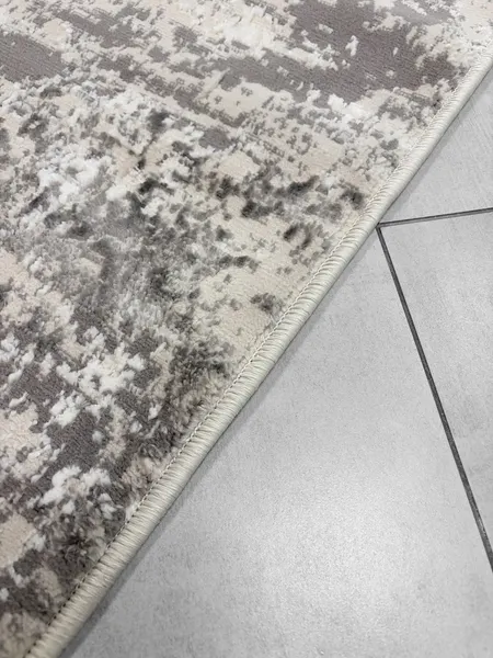 Изображение товара Коврик Behram Serena C596VRE-CREAM-GREY-OVAL (0.8x1.5)