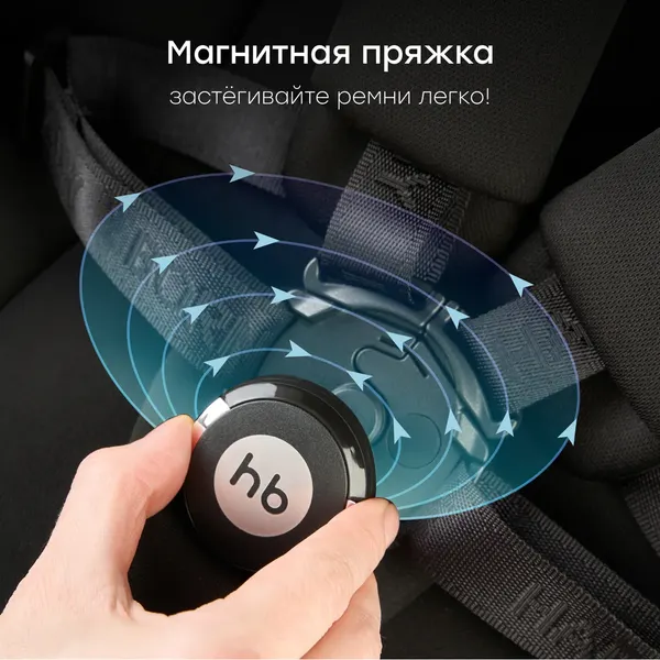 Изображение товара Детская прогулочная коляска Happy Baby Magna (black)