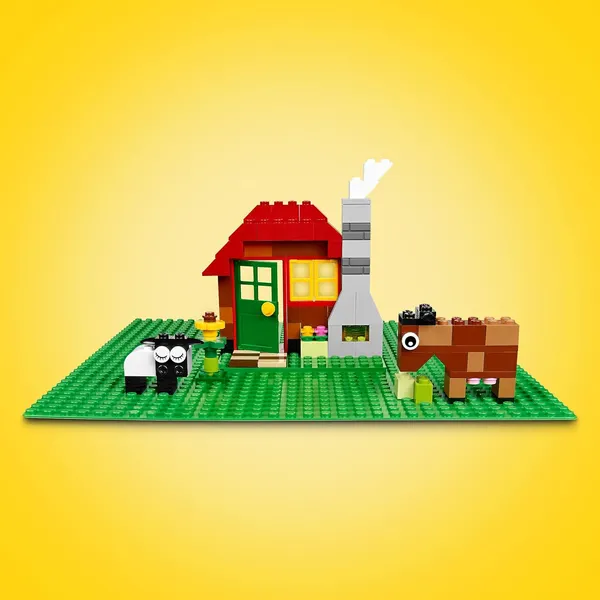Изображение товара Элемент конструктора Lego Classic. Зелёная пластина / 76216