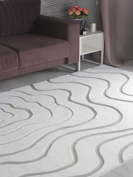 Изображение товара Ковер PIXEL Rabbit Carving PX4004-STAN-CREAM-GREY (2x2.9)