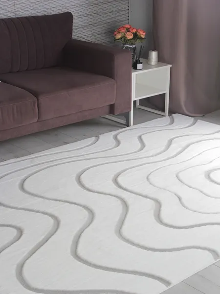 Изображение товара Ковер PIXEL Rabbit Carving PX4004-STAN-CREAM-GREY (2x2.9)