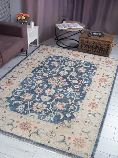 Изображение товара Ковер PIXEL Ethnic PX6501-STAN-BLUE (2x3)