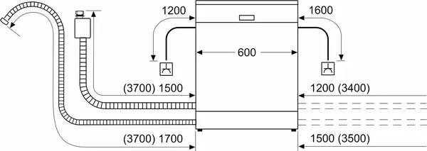 Изображение товара Посудомоечная машина Bosch SMS4EVI04E