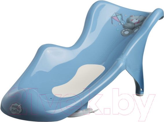Изображение товара Горка для купания Maltex Мишка / 1940 (темно-голубой)