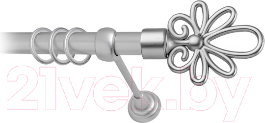 Изображение товара Карниз для штор Lm Decor Астра 170 1р гладкий (сатин, 3.6м)