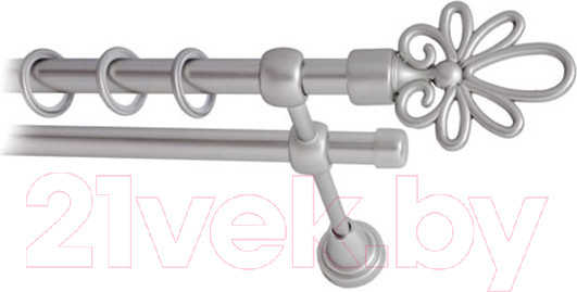 Изображение товара Карниз для штор Lm Decor Астра 170 2р гладкий (сатин, 3.6м)