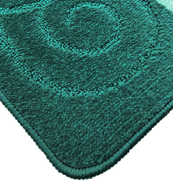 Изображение товара Набор ковриков для ванной и туалета Maximus Sile 2536 (50x80/40x50, зеленый)