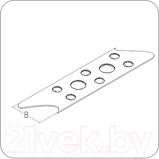 Изображение товара Лента перфорированная ЕКТ 17x0.55/25 / V021546 (25м)